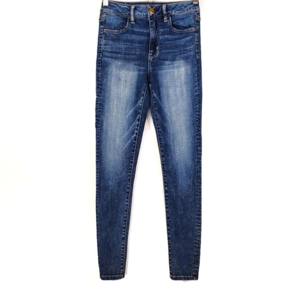 American Eagle Super Stretch Jegging Medium Wash - Size 2